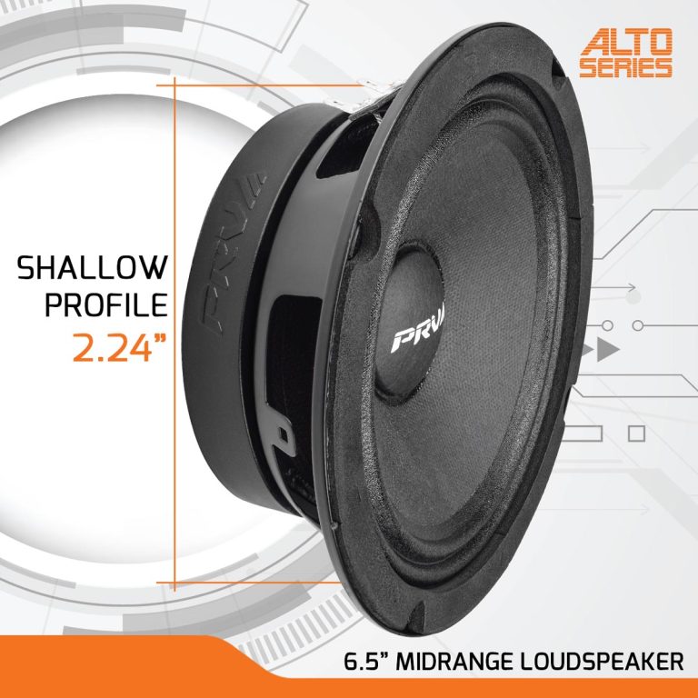 Prv Audio 6 5 Inch Midrange Speaker 200 Watts 4 Ohm 6mr200a 4