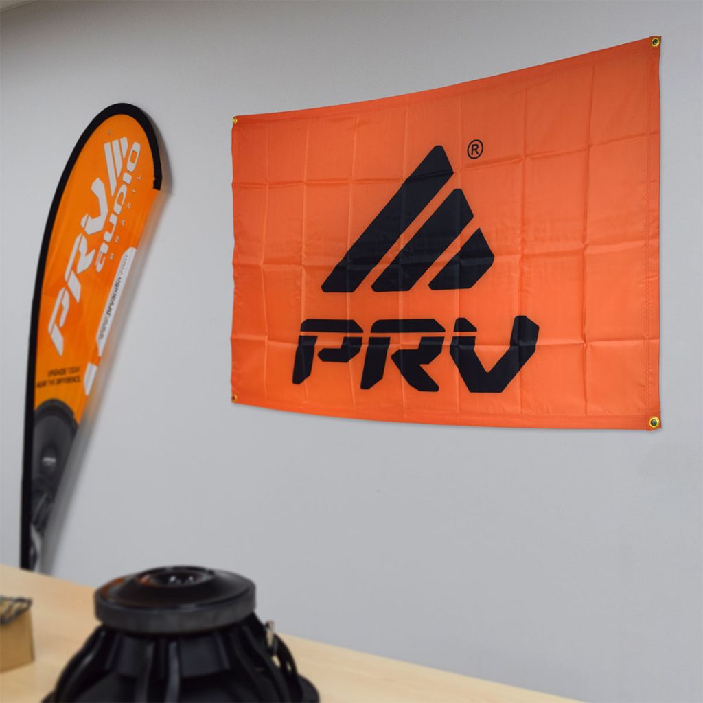 PRV Logo Orange Banner PRV Audio