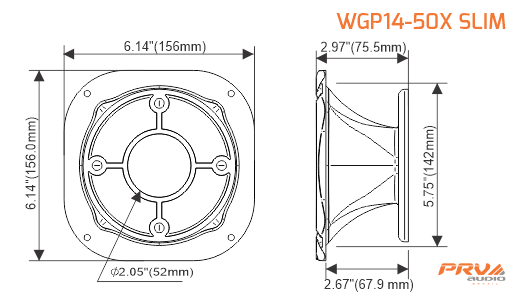PRV WGP14-50X SLIM