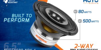 6.5” PRO Audio Coaxial Full Range MT6CX580-NDY-4