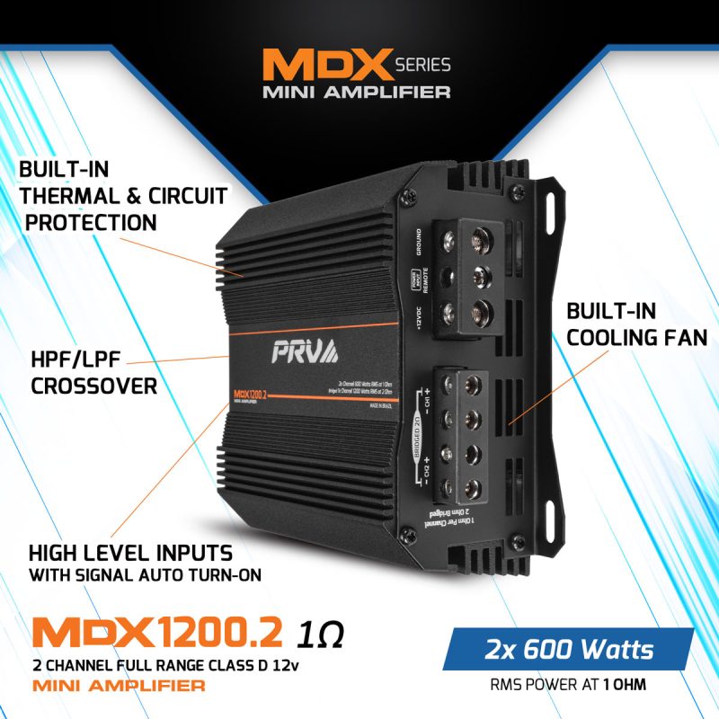 MDX1200.2 1 Ohm - Power - Infographic