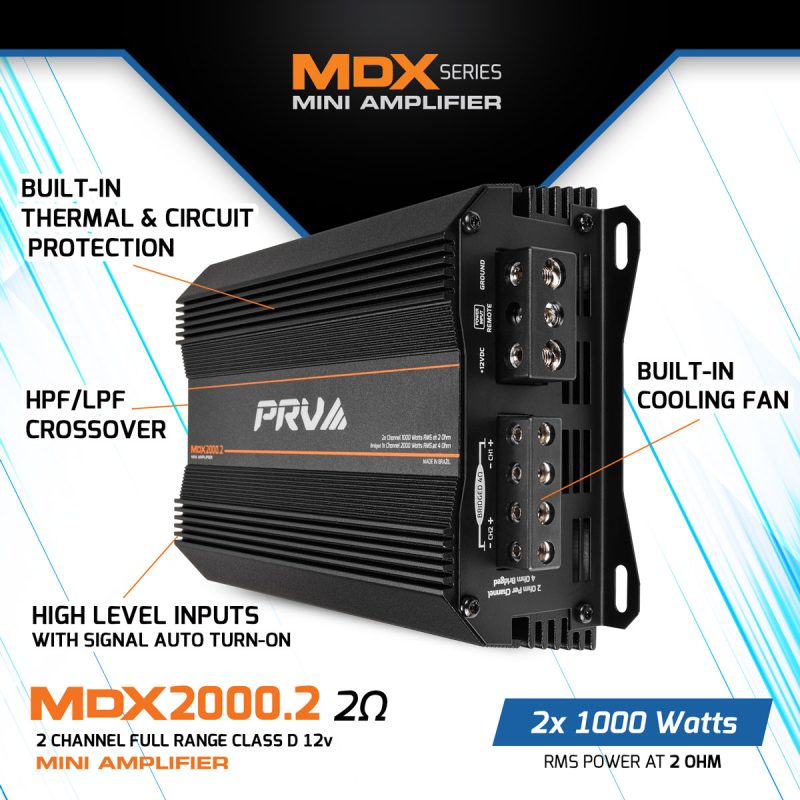 MDX2000.2 2 Ohm - Power - Infographic