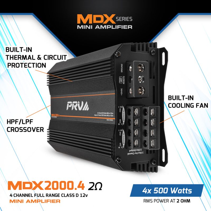 MDX2000.4 2 Ohm - Power - Infographic