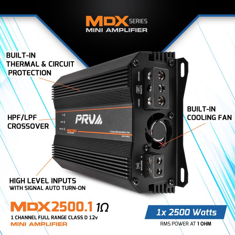 MDX2500.1 1 Ohm - Power - Infographic