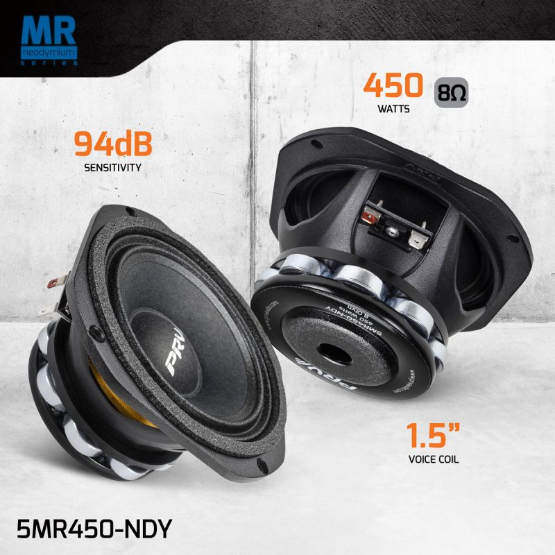 5MR450-NDY - Specs Infographic