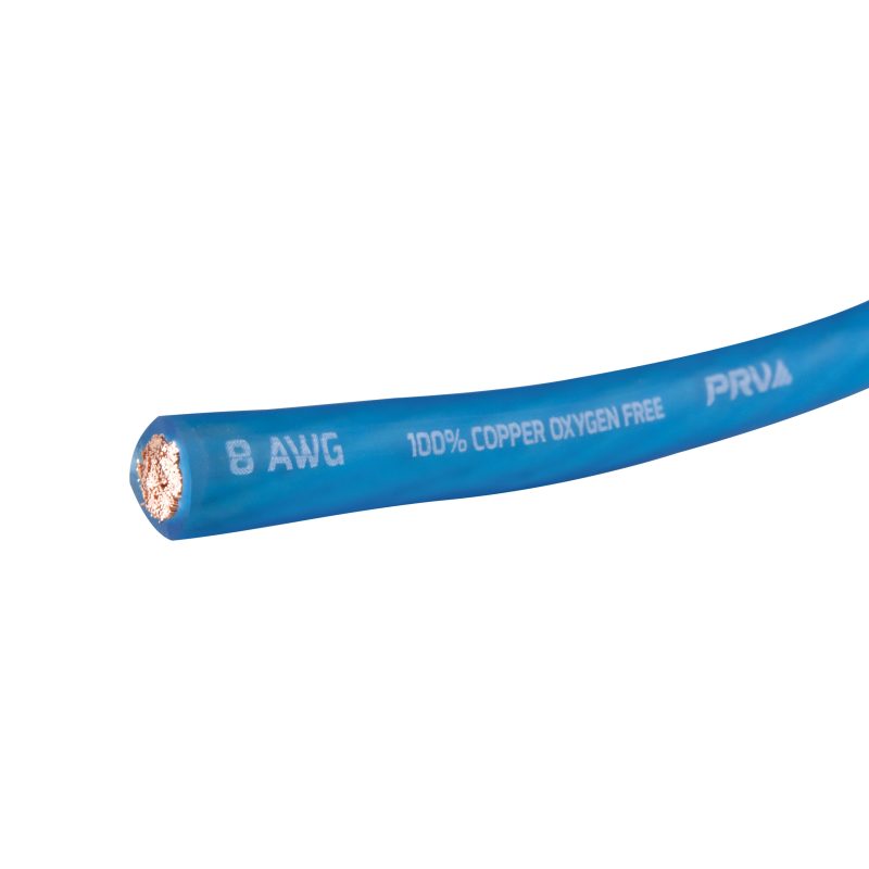 PW8AWG-ELECTRIC BLUE - Cable Highlight View