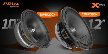 The New 10MR1200X & 12MR1200X, the Best Midrange Speakers: Reach the loudest sound level with X Series PRO Audio Loudspeakers.