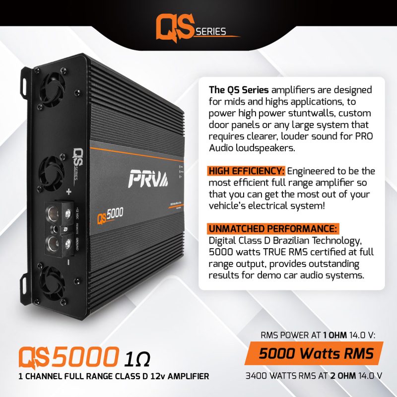 QS5000 1 Ohm - Power - Infographic