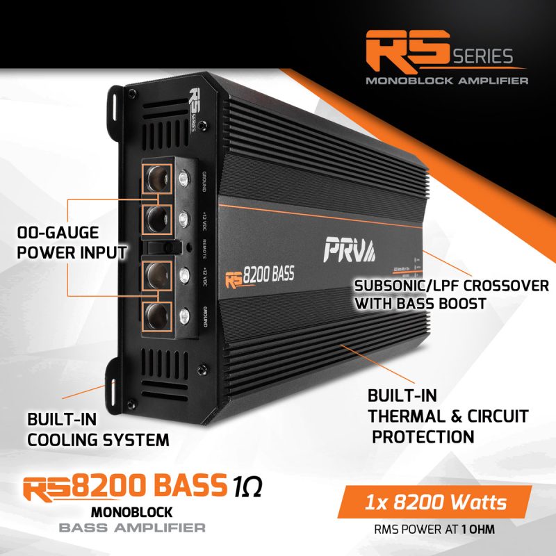 S8200 BASS 1 Ohm - Power - Infographic 1