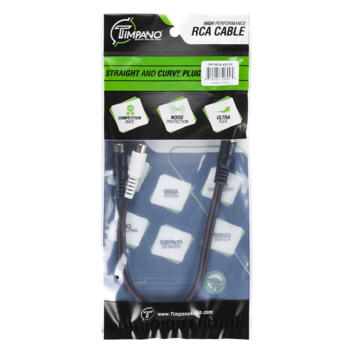 TPT-RCA X2F1M - Packaging - Front View TPT-RCA X2F1M - Packaging - Front View