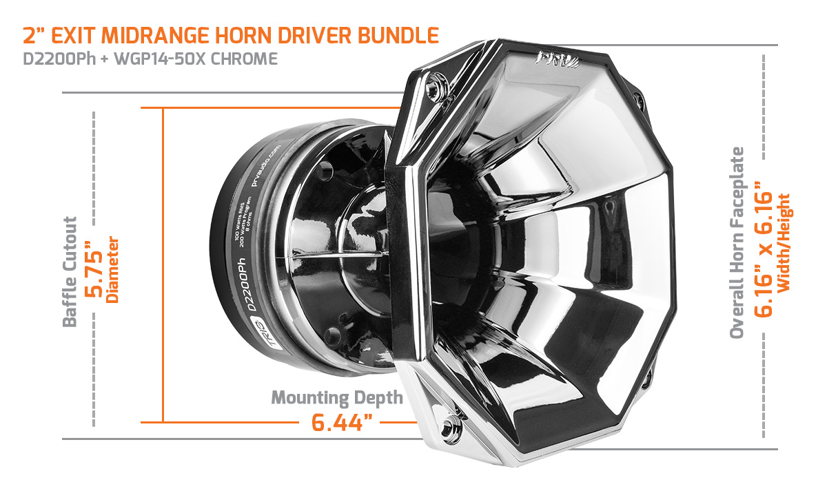 D2200Ph + WG14-50X CHROME