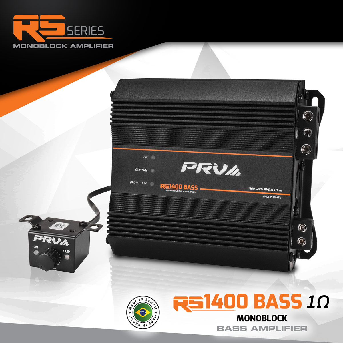 RS1400 BASS 1 Ohm - Compact Amplifier - Infographic RS1400 BASS 1 Ohm - Compact Amplifier - Infographic