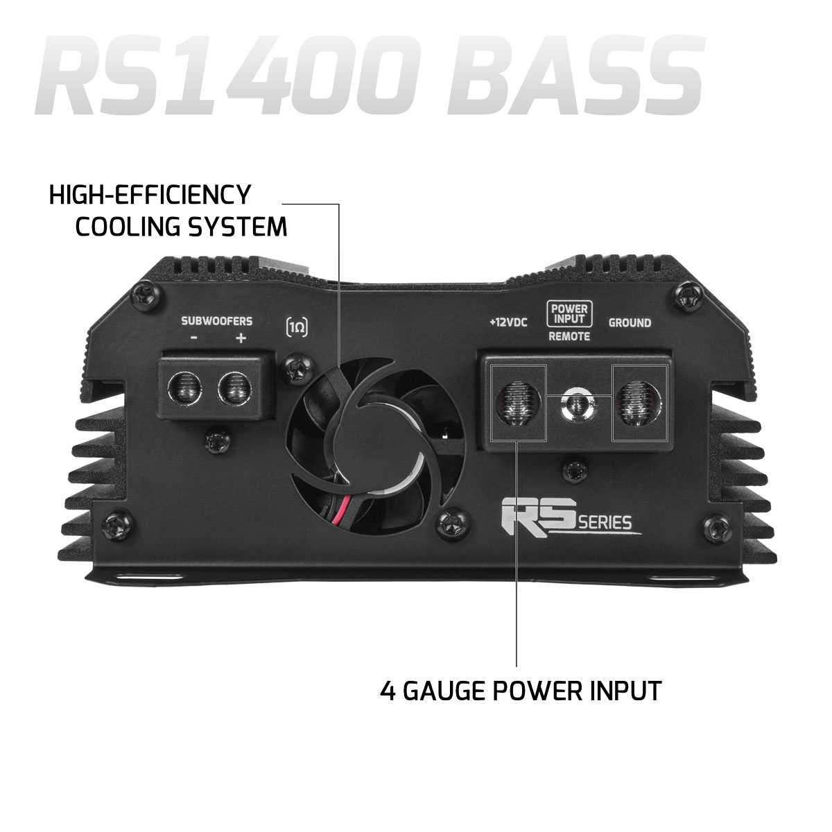 RS1400 BASS 1 Ohm - Power View RS1400 BASS 1 Ohm - Power View