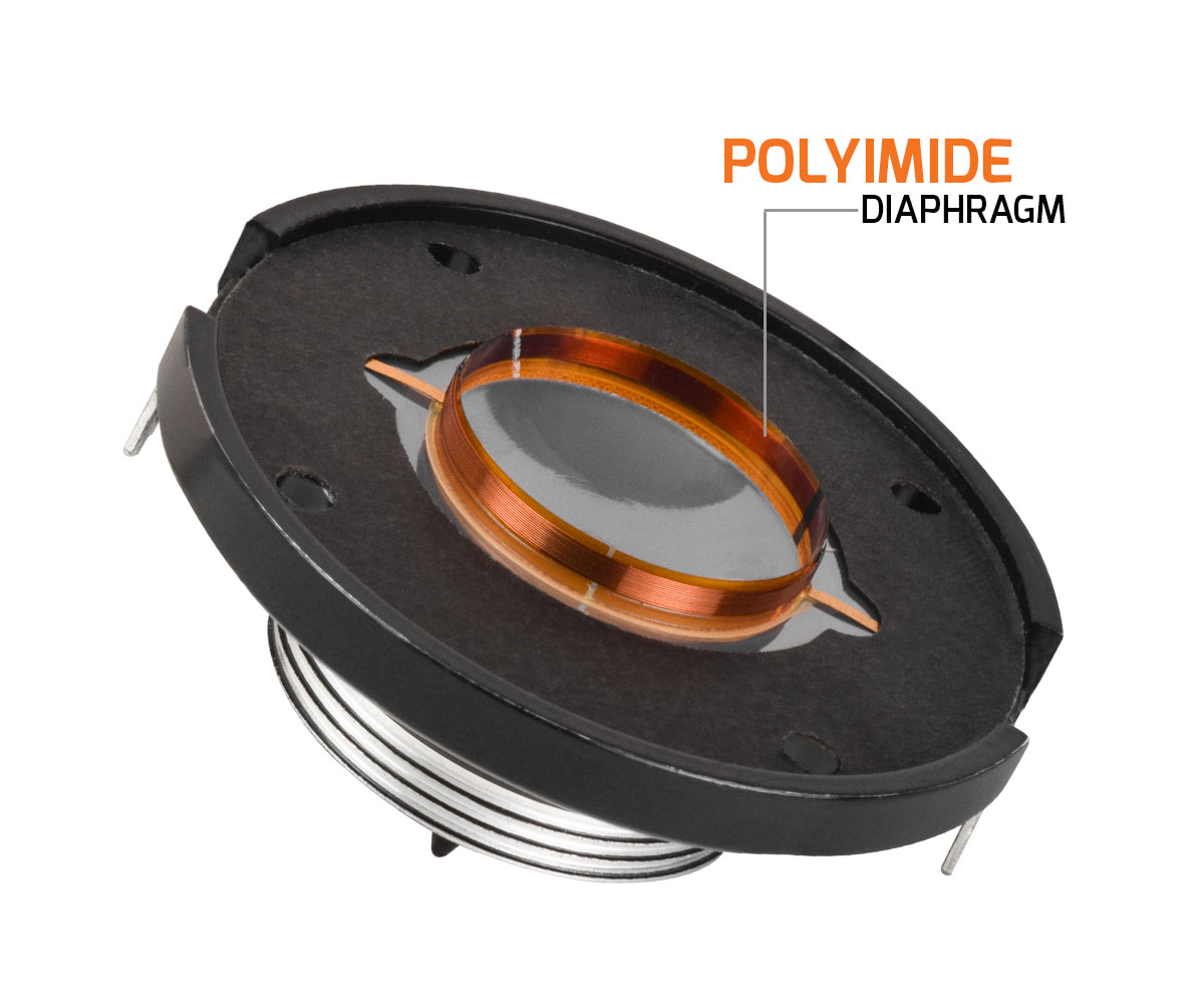 WG175Py-Nd SLIM - Highlights - Polyimide Diaphragm
