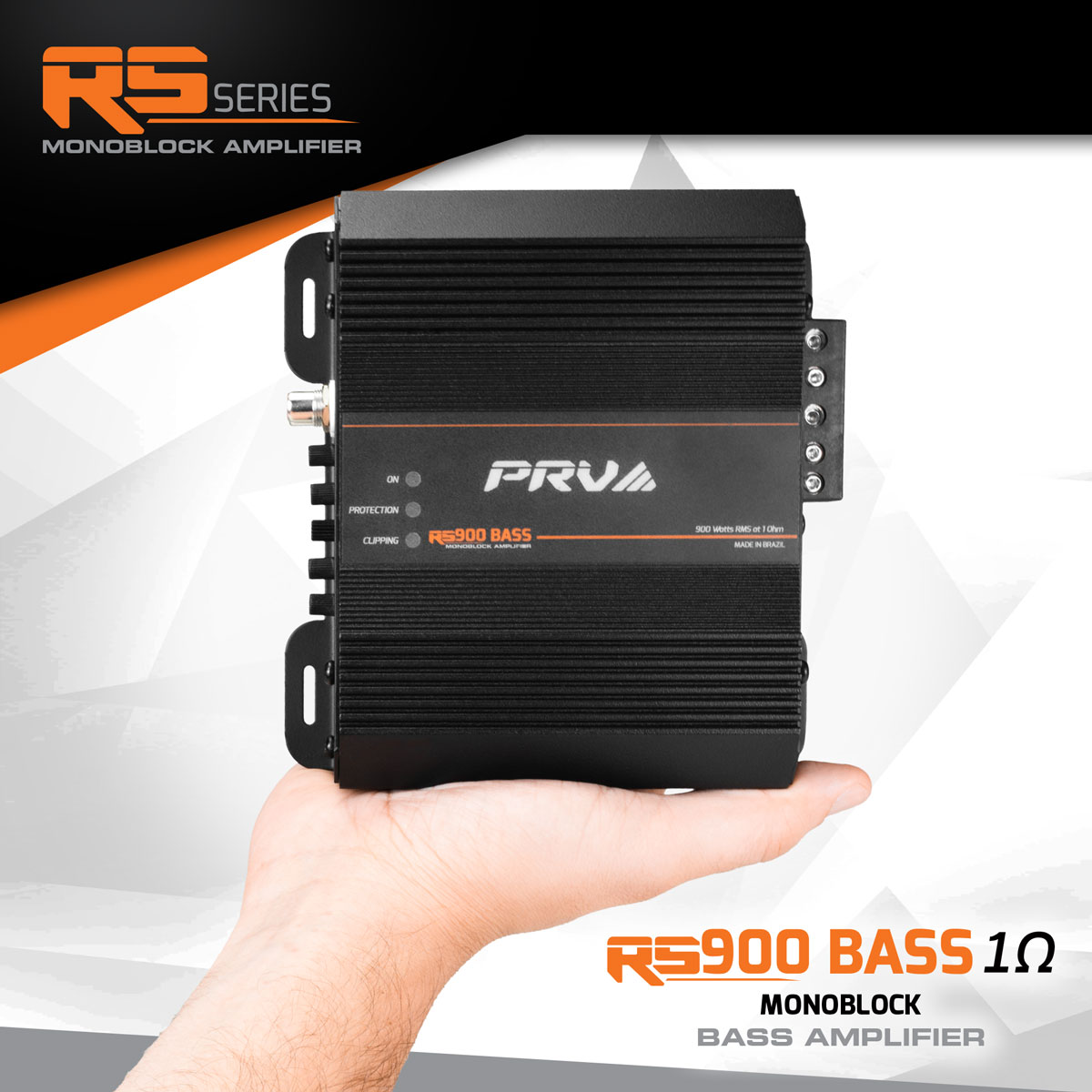 RS900 BASS 1 Ohm - Compact Amplifier - Infographic RS900 BASS 1 Ohm - Compact Amplifier - Infographic