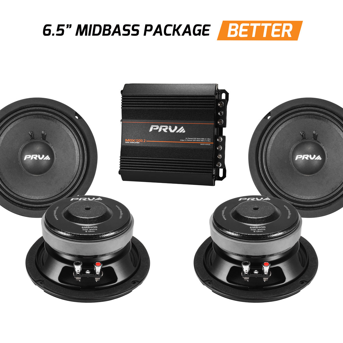 KIT 1x MDX1200.2 + 4x 6MB400 - BUNDLE - Main Image