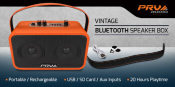 PRV VINTAGE BOX – Vintage style. Modern power. Sound that stands out.