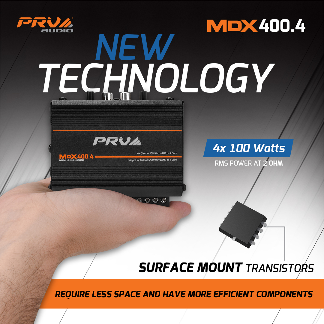 MDX400.4 2 Ohm New Technology