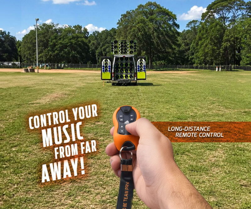 Distance Engineering Feature Control REMOTE 1500FT Long Distance IR Remote Control | PRV Audio