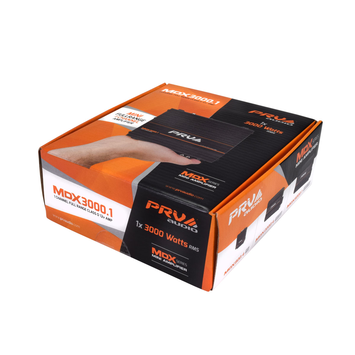MDX3000.1 1 and 2 Ohm - Product Box View