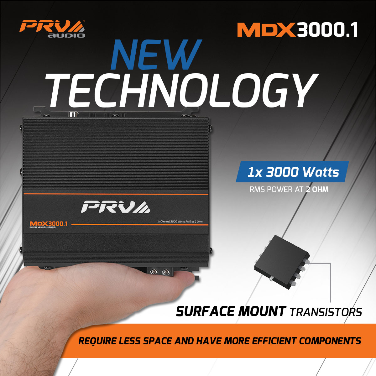1 - MDX3000.1 2 Ohm - Product Infographics