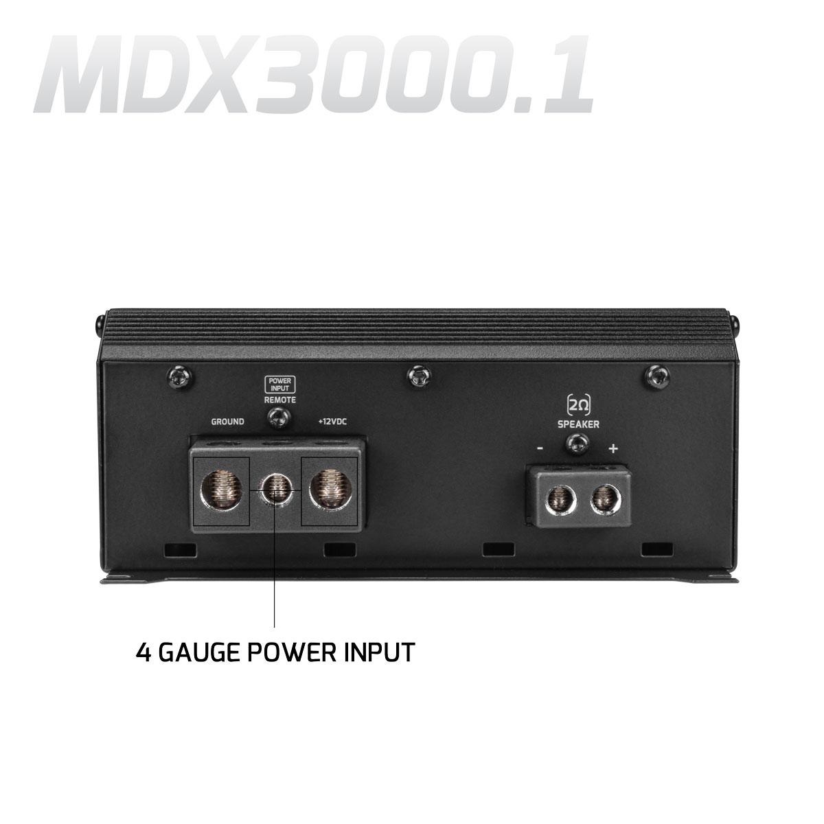 3 - MDX3000.1 2 Ohm - Side View 2