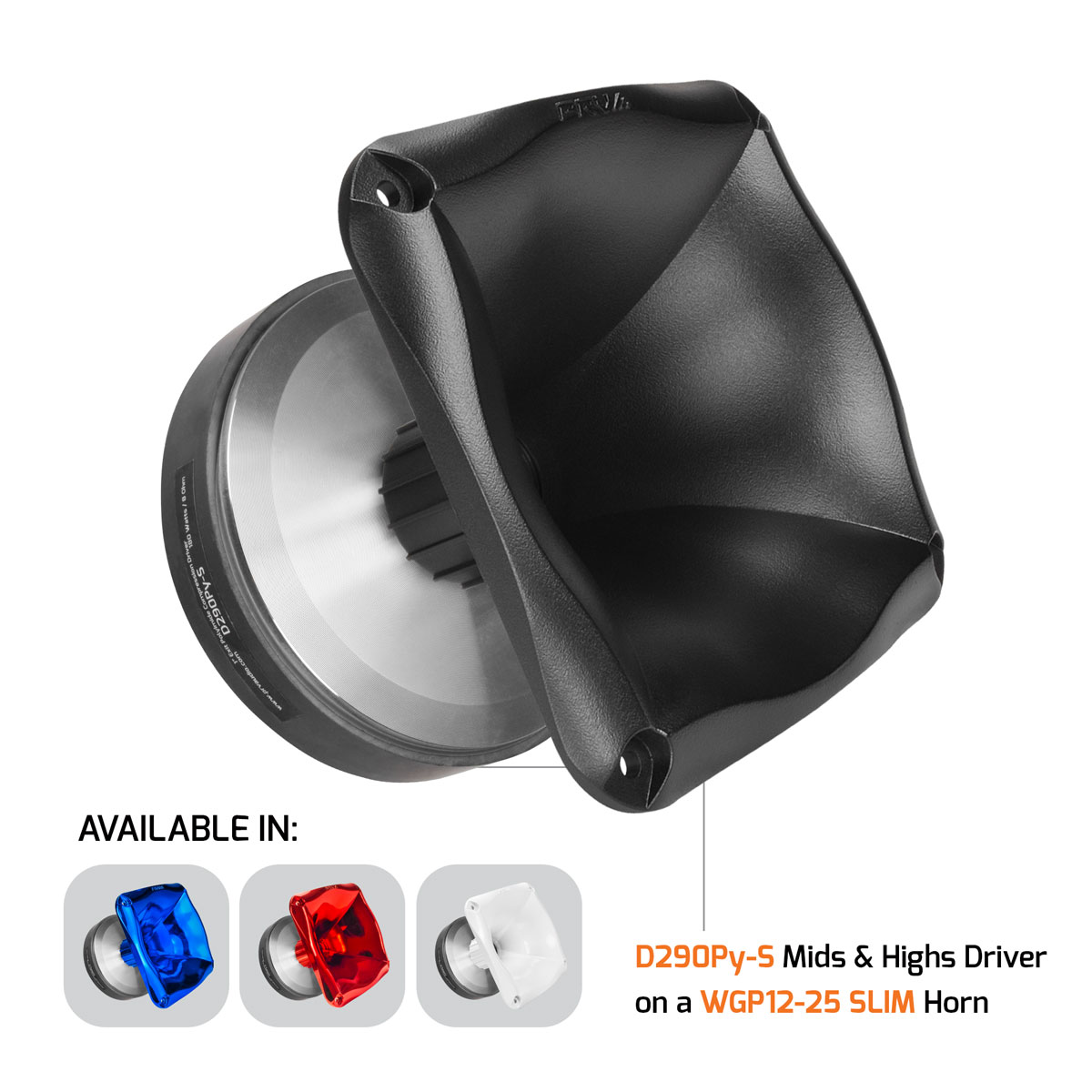 6 - D290Py-S + WGP12-25 SLIM - All Colors - Main View
