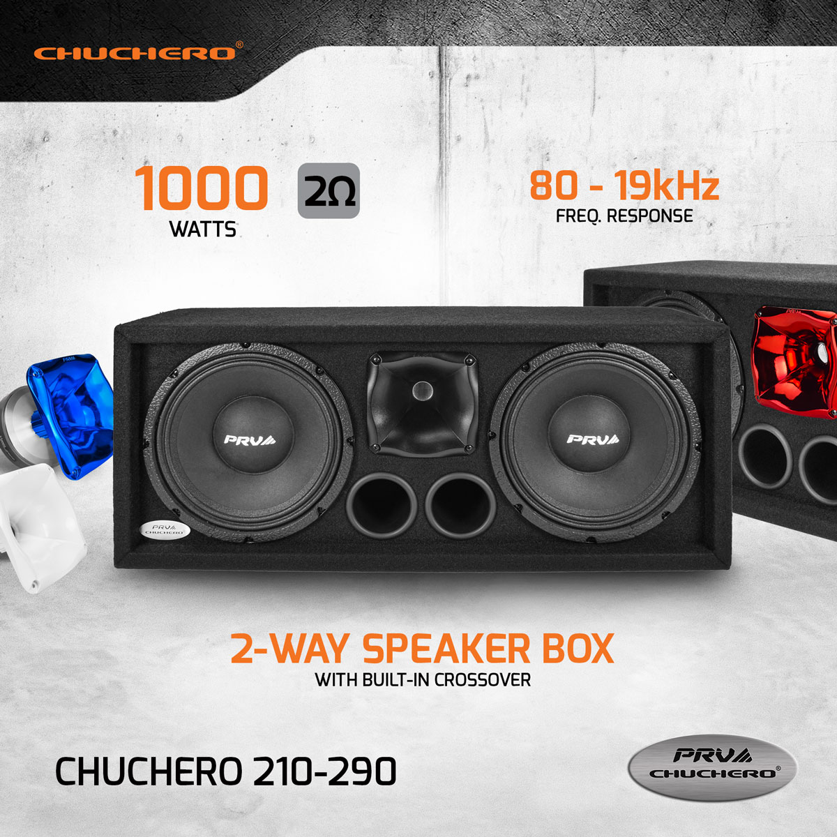 CHUCHERO 210-290 All Colors - Specs Infographic
