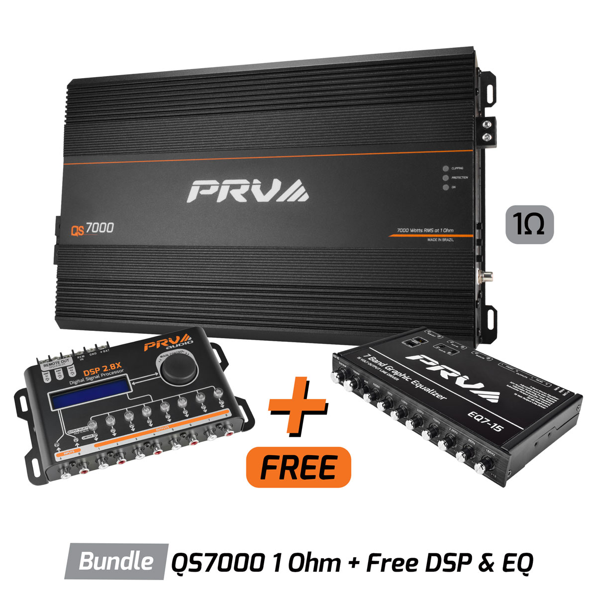 KIT 1x QS70001Ohm + DSP2.8X + EQ715 - BUNDLE - Main Image 2
